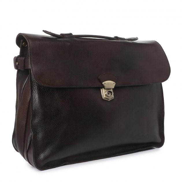 Мужской портфель OFFICINE CREATIVE, Артикул RARE/25, темно-коричневый | 2435923. Ракурс 2