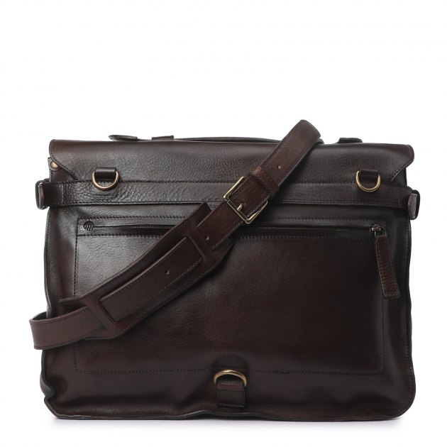 Мужской портфель OFFICINE CREATIVE, Артикул RARE/25, темно-коричневый | 2435923. Ракурс 3