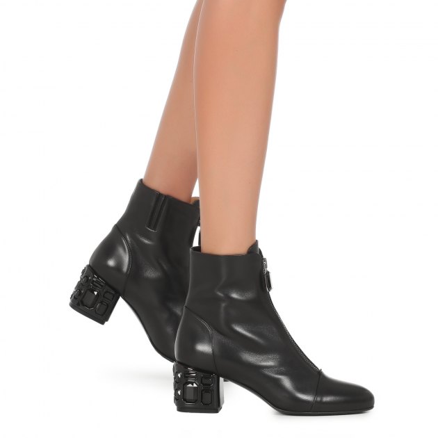 Ботильоны GIOVANNI FABIANI, Артикул W435, черный | 2443892. Ракурс 7