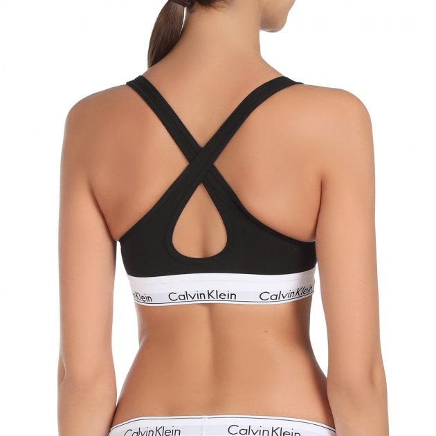 Женский бюстгальтер CALVIN KLEIN LIFT BRALETTE, Артикул 000QF1654E, черный | 2448819. Ракурс 2