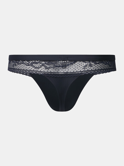 Женские трусы TOMMY HILFIGER THONG, Артикул UW0UW02473, темно-синий | 2452799. Ракурс 2 Женские трусы TOMMY HILFIGER THONG, Артикул UW0UW02473, темно-синий | 2452799. Ракурс 2