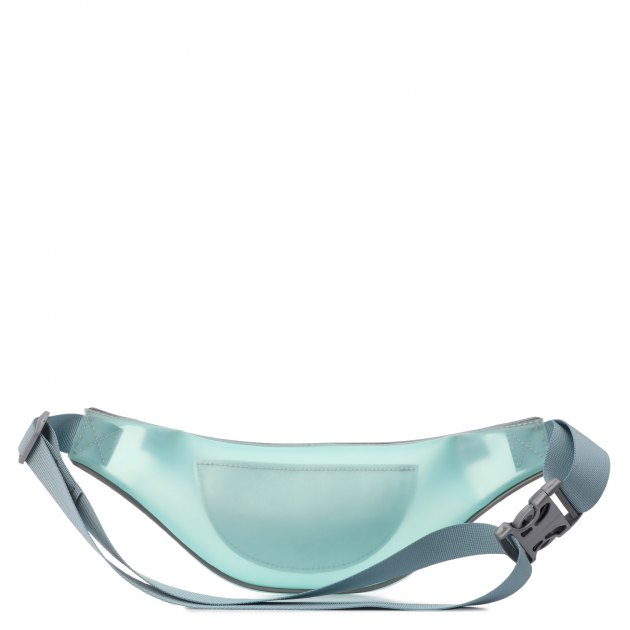 Женская поясная сумка CALZETTI, Артикул TRANSPARENT BELT BAG NEW, бирюзовый | 2469942. Ракурс 2
