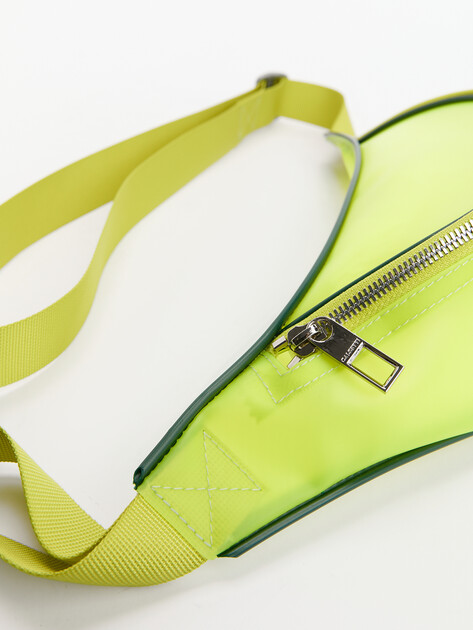 Женская поясная сумка CALZETTI TRANSPARENT BELT BAG, Артикул TRANSPARENT BELT BAG NEW, желто-зеленый | 2474611. Ракурс 3 Женская поясная сумка CALZETTI TRANSPARENT BELT BAG, Артикул TRANSPARENT BELT BAG NEW, желто-зеленый | 2474611. Ракурс 3