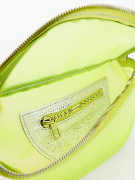 Женская поясная сумка CALZETTI TRANSPARENT BELT BAG, Артикул TRANSPARENT BELT BAG NEW, желто-зеленый | 2474611. Ракурс 5 Женская поясная сумка CALZETTI TRANSPARENT BELT BAG, Артикул TRANSPARENT BELT BAG NEW, желто-зеленый | 2474611. Ракурс 5