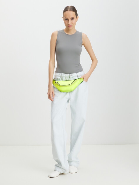 Женская поясная сумка CALZETTI TRANSPARENT BELT BAG, Артикул TRANSPARENT BELT BAG NEW, желто-зеленый | 2474611. Ракурс 6 Женская поясная сумка CALZETTI TRANSPARENT BELT BAG, Артикул TRANSPARENT BELT BAG NEW, желто-зеленый | 2474611. Ракурс 6