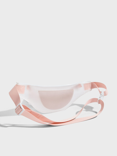Женская поясная сумка CALZETTI, Артикул TRANSPARENT BELT BAG NEW, белый | 2485080. Ракурс 4