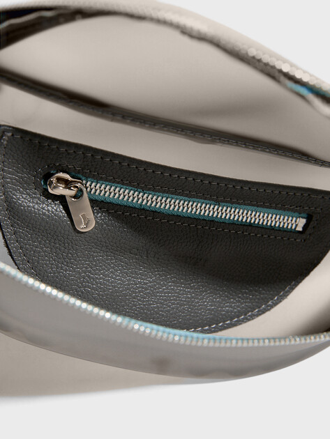 Женская поясная сумка CALZETTI, Артикул TRANSPARENT BELT BAG NEW, светло-серый | 2485089. Ракурс 6
