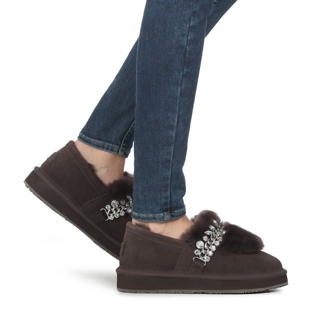 Женские угги TENDANCE, Артикул 190501, темно-коричневый | 2485091. Ракурс 7