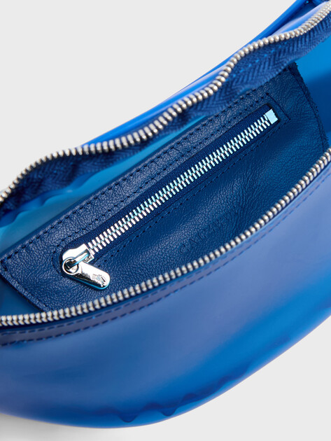 Женская поясная сумка CALZETTI, Артикул TRANSPARENT BELT BAG NEW, темно-синий | 2486449. Ракурс 5