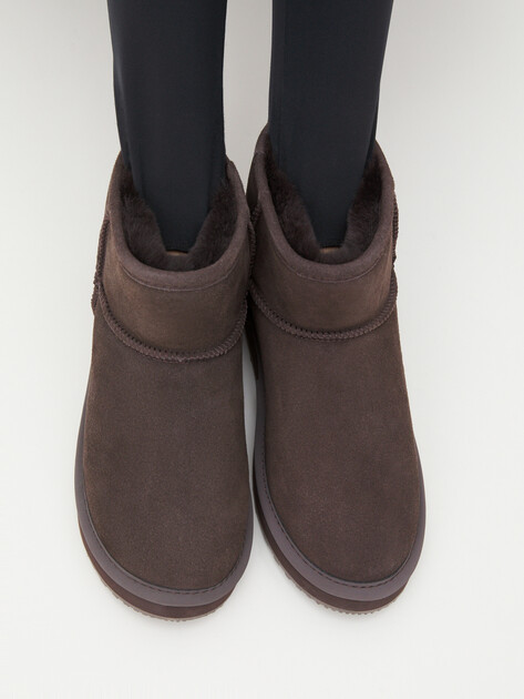 Женские угги TENDANCE, Артикул 190509, темно-коричневый | 2489832. Ракурс 2
