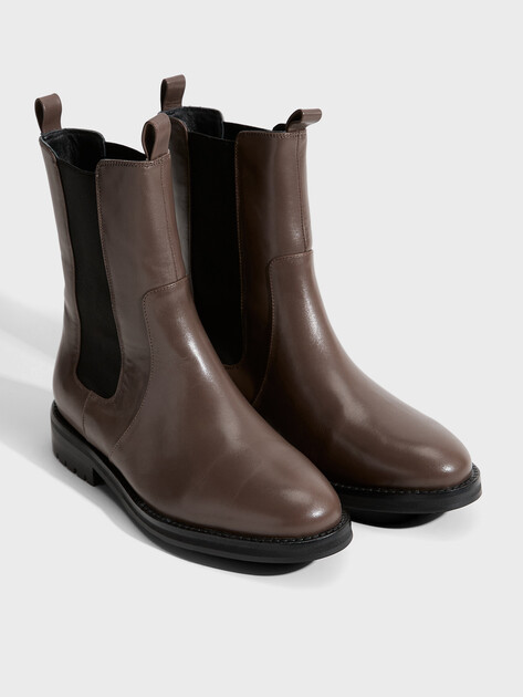 Женские челси TENDANCE, Артикул J915707-3, светло-коричневый | 2493248. Ракурс 3