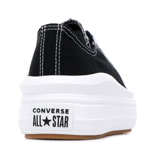 Женские кеды CONVERSE Chuck Taylor All Star Move, Артикул 570256, черный | 2496328. Ракурс 2