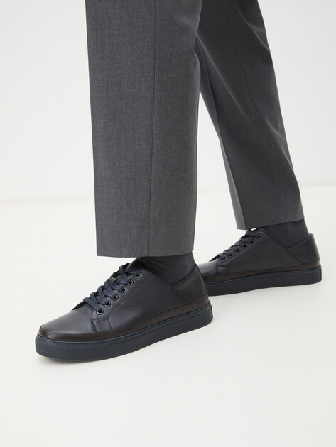 Мужские кеды TENDANCE, Артикул LD-M02, темно-синий | 2505643. Ракурс 2 Мужские кеды TENDANCE, Артикул LD-M02, темно-синий | 2505643. Ракурс 2