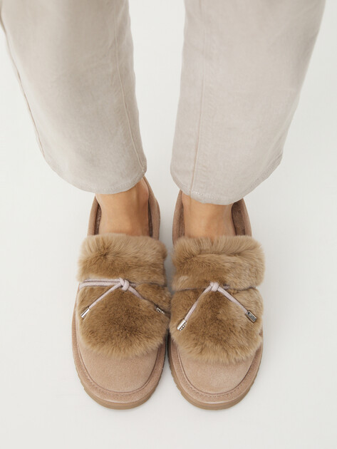 Женские угги TENDANCE, Артикул DS-3229, серовато-коричневый | 2526432. Ракурс 2