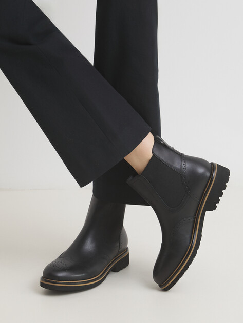 Женские челси TENDANCE, Артикул J09205-1, черный | 2537657. Ракурс 2 Женские челси TENDANCE, Артикул J09205-1, черный | 2537657. Ракурс 2