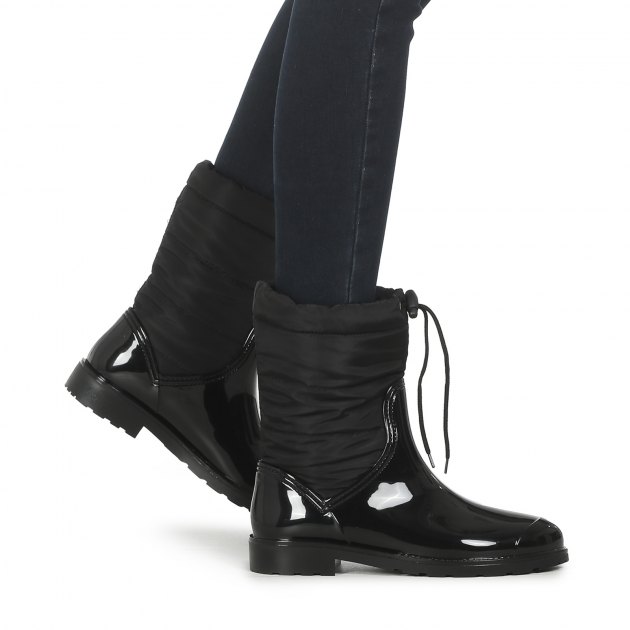 Женские резиновые полусапоги TENDANCE WINTER BOOTS, Артикул 395-1089, черный | 2538946. Ракурс 6
