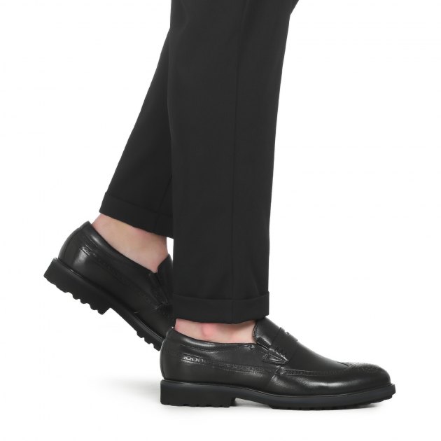 Мужские лоферы TENDANCE, Артикул YA-0100, черный | 2539703. Ракурс 8