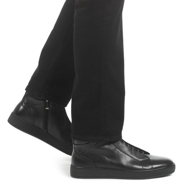 Мужские высокие кеды TENDANCE, Артикул S7-2, черный | 2564230. Ракурс 5