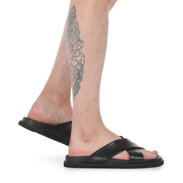Мужские шлепанцы TENDANCE, Артикул T-B2039-13, черный | 2564656. Ракурс 5