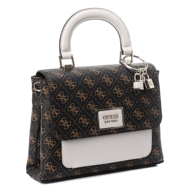 Женская сумка  GUESS TYREN, Артикул HWSG7966180, коричневый | 2569392. Ракурс 2