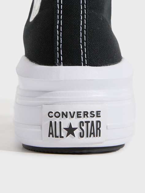 Женские высокие кеды CONVERSE CHUCK TAYLOR ALL STAR MOVE, Артикул 568497, черный | 2573681. Ракурс 4