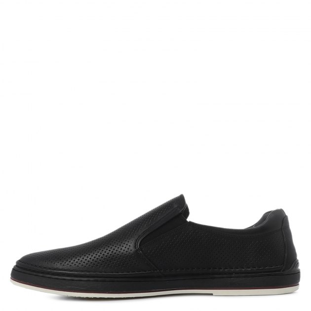 Мужские слипоны TENDANCE, Артикул RS18420-1, черный | 2573829. Ракурс 2