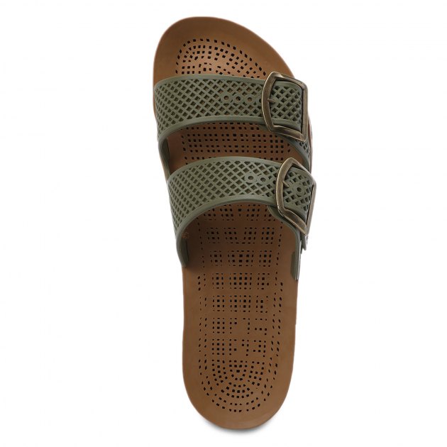 Мужские сланцы SENSI LA JOLLA SAFARI, Артикул 4150/S, темно-зеленый | 2574638. Ракурс 3