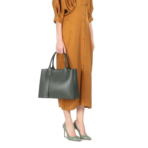 Женский тоут DIVA`S BAG, Артикул M9085, темно-зеленый | 2586584. Ракурс 6