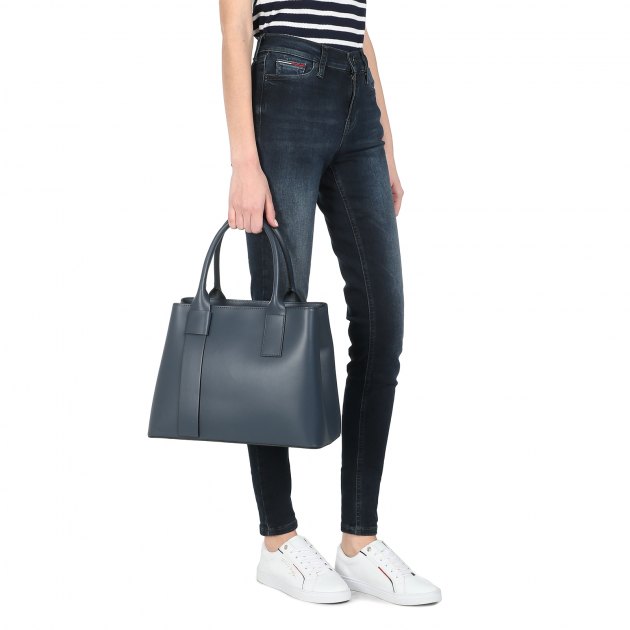 Женский тоут DIVA`S BAG, Артикул M9085, черно-синий | 2586605. Ракурс 6