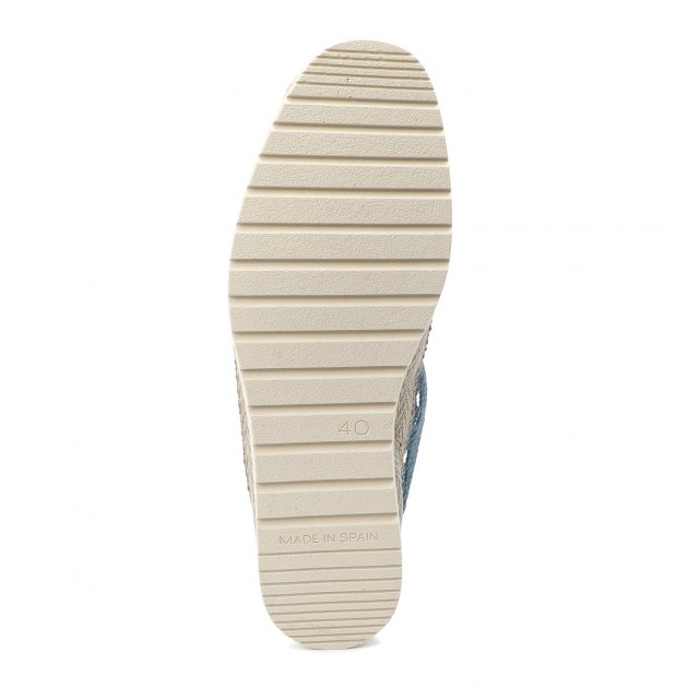 Женские слипоны TENDANCE, Артикул 16315001749, зелено-синий | 2598465. Ракурс 4