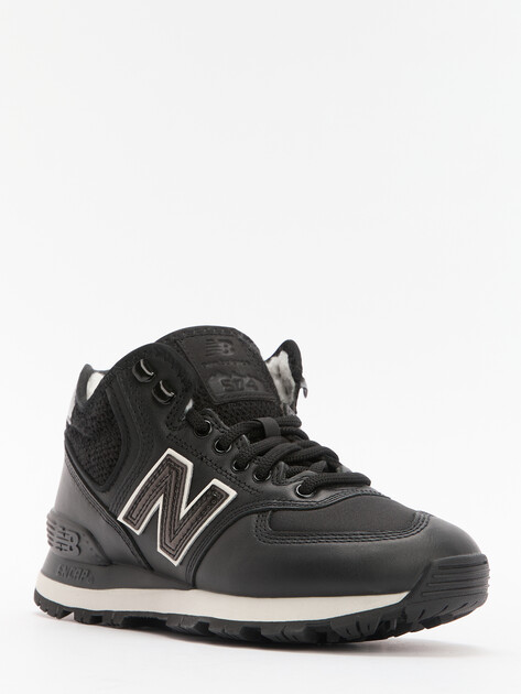 Женские кроссовки NEW BALANCE 574 Mid, Артикул WH574, черный | 2608834. Ракурс 3 Женские кроссовки NEW BALANCE 574 Mid, Артикул WH574, черный | 2608834. Ракурс 3