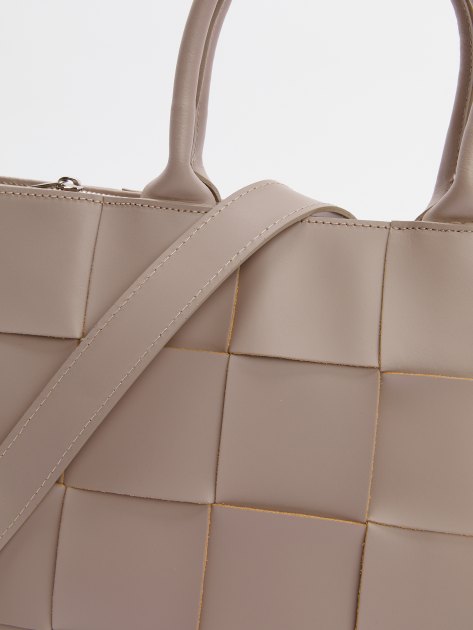 Женский тоут DIVA`S BAG, Артикул M9093, серо-розовый | 2614115. Ракурс 4 Женский тоут DIVA`S BAG, Артикул M9093, серо-розовый | 2614115. Ракурс 4