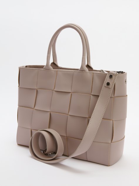 Женский тоут DIVA`S BAG, Артикул M9093, серо-розовый | 2614115. Ракурс 5 Женский тоут DIVA`S BAG, Артикул M9093, серо-розовый | 2614115. Ракурс 5