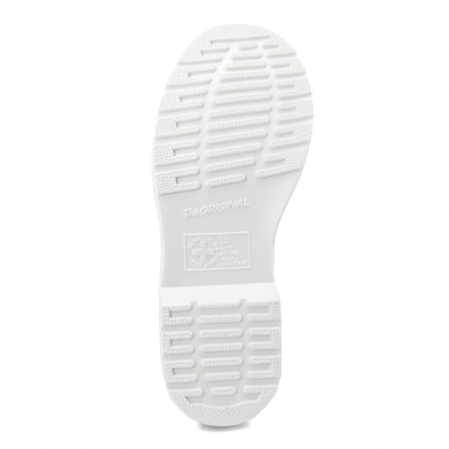 Женские ботинки DR. MARTENS 1460 PASCAL MONO VIRGINIA, Артикул 24480100, белый | 2621910. Ракурс 4