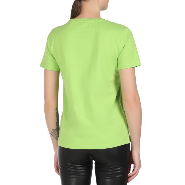 Женская футболка GUESS SS CN ICON TEE, Артикул W1RI25I3Z00, светло-зеленый | 2622183. Ракурс 2