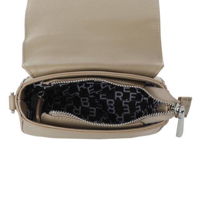 Женская сумка с ручкой FERRE COLLEZIONI, Артикул MFD1V9, серо-бежевый | 2624864. Ракурс 5