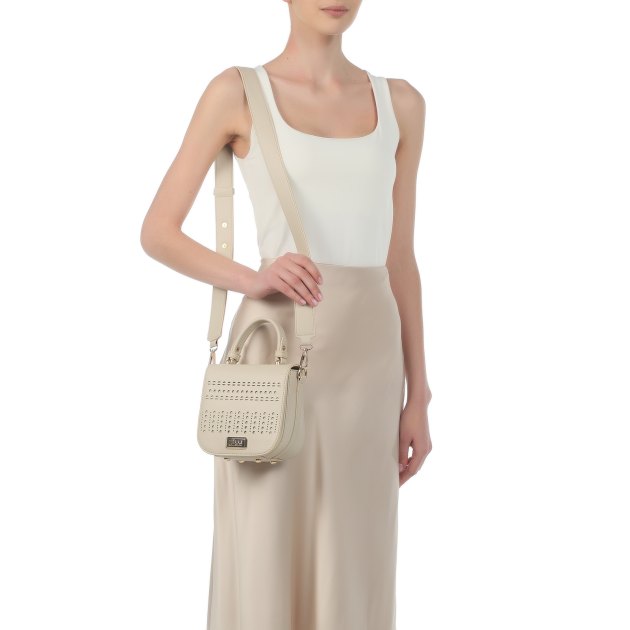 Женская сумка  FERRE COLLEZIONI, Артикул MFD1V9, светло-бежевый | 2625377. Ракурс 6