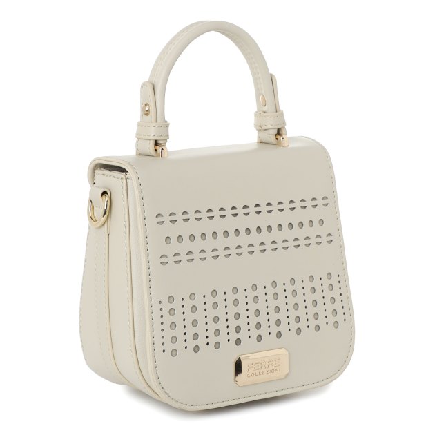 Женская сумка  FERRE COLLEZIONI, Артикул MFD1V9, светло-бежевый | 2625377. Ракурс 2