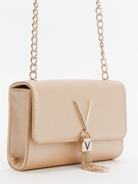 Клатч VALENTINO DIVINA, Артикул VBS1R403G, золотой | 2646305. Ракурс 2 Клатч VALENTINO DIVINA, Артикул VBS1R403G, золотой | 2646305. Ракурс 2