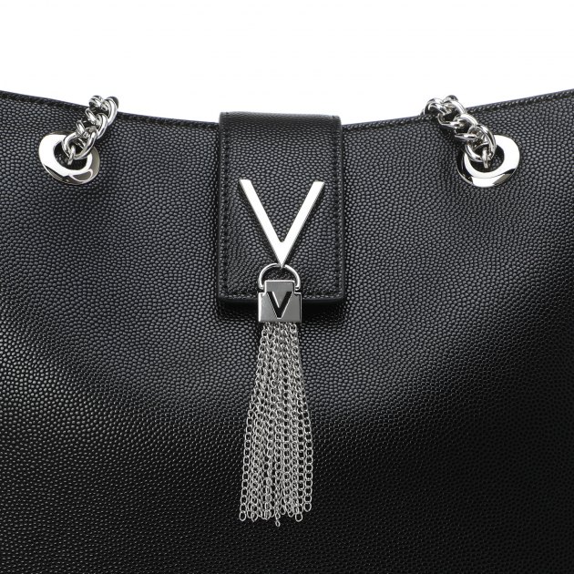 Женский тоут VALENTINO DIVINA, Артикул VBS1R405G, черный | 2646313. Ракурс 4