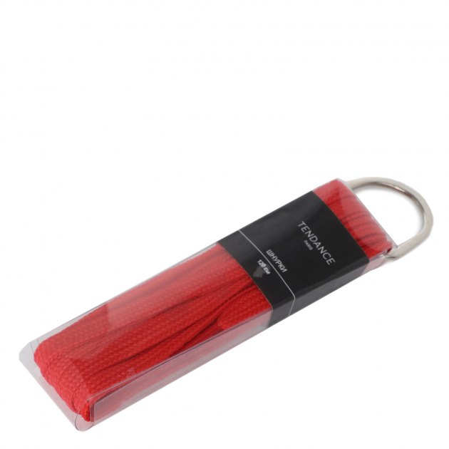 Шнурки TENDANCE, Артикул TD008, красный | 2649754. Ракурс 2