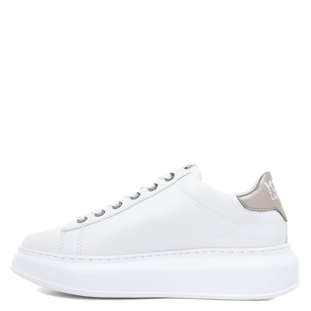 Женские кеды KARL LAGERFELD KAPRI Maison Karl Lace, Артикул KL62538, белый | 2653520. Ракурс 2