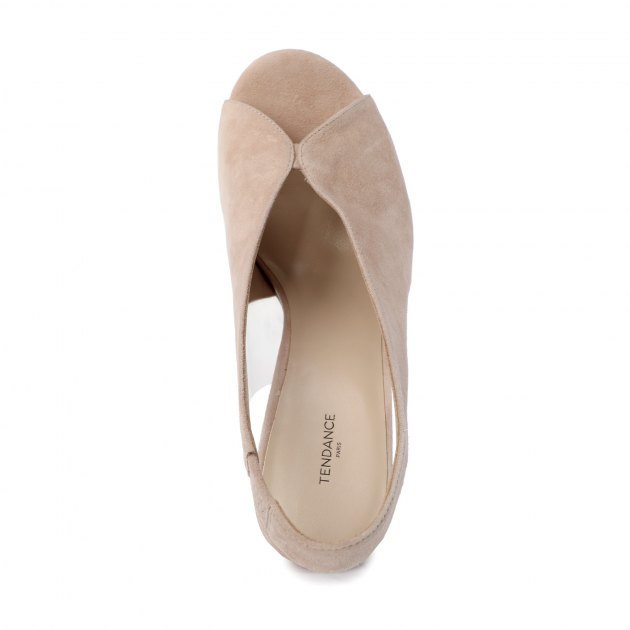 Босоножки TENDANCE, Артикул 2013-Q5, розово-бежевый | 2659980. Ракурс 3