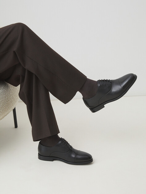 Мужские оксфорды TENDANCE, Артикул MY-DX1829-6, черный | 2665376. Ракурс 2