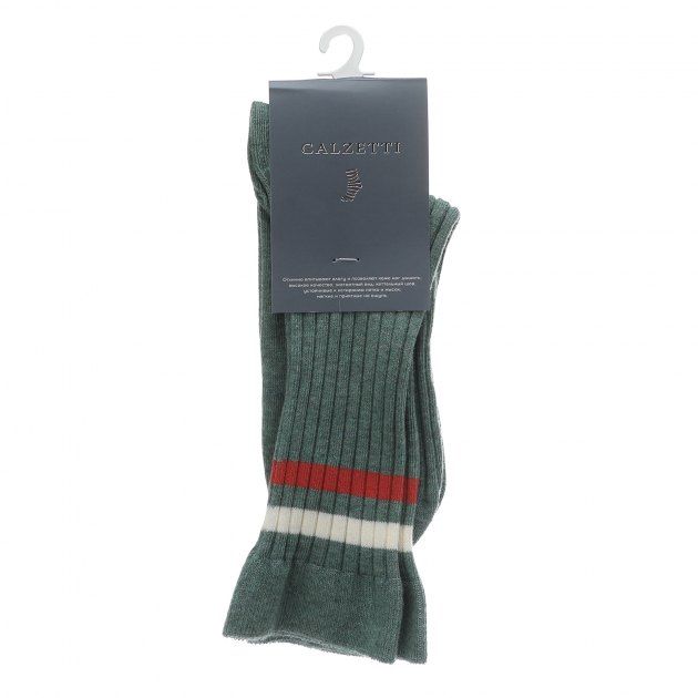 Женские носки CALZETTI, Артикул Ж1-13431-1, зеленый | 2668730. Ракурс 2