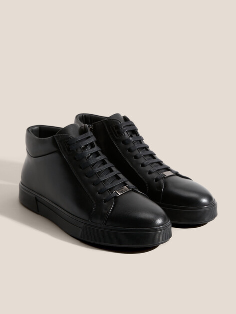 Мужские высокие кеды TENDANCE, Артикул RS20767-2, черный | 2674446. Ракурс 2