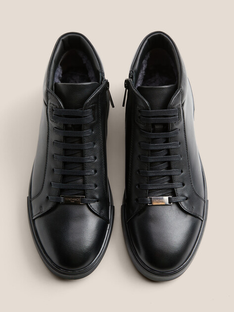 Мужские высокие кеды TENDANCE, Артикул RS20767-2, черный | 2674446. Ракурс 4