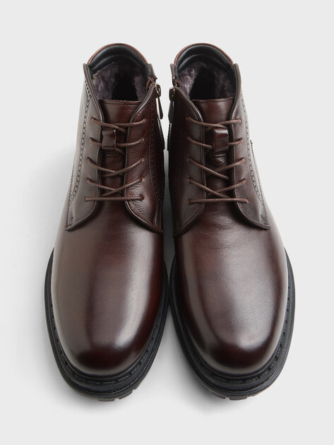 Мужские ботинки TENDANCE, Артикул RS20585-1F, темно-коричневый | 2674472. Ракурс 4