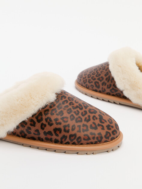 Женская домашняя обувь TENDANCE, Артикул TL01, леопардовый принт | 2685393. Ракурс 5
