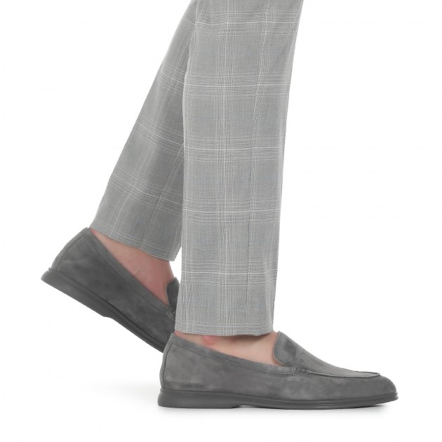 Мужские лоферы TENDANCE, Артикул M32055-01A-S, темно-серый | 2687438. Ракурс 5